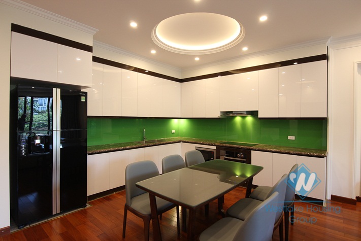 Large two bedrooms apartment for rent in Yen Phu village, Tay Ho, Ha Noi